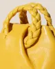 BOMBON SUPPLE SHINY - Plaited-handle Leather Handbag sold by Hereu Studio