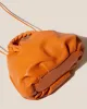 BOMBON SUPPLE SHINY - Plaited-handle Leather Handbag sold by Hereu Studio