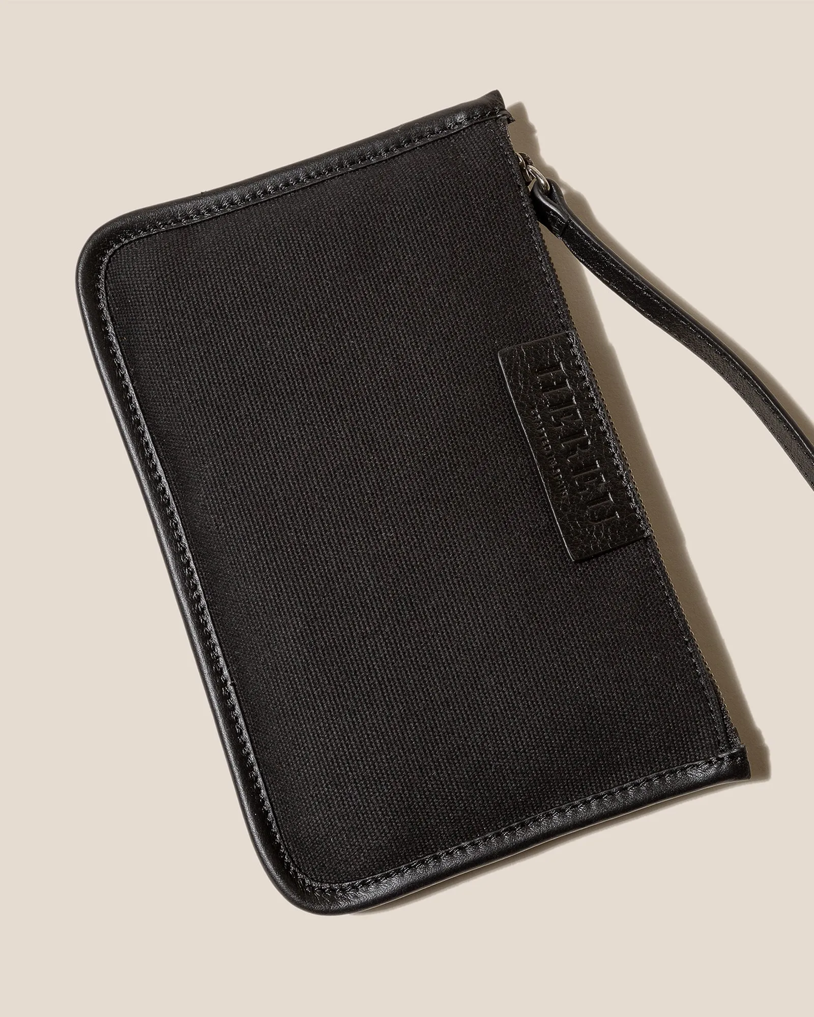 CALELLA FABRIC - Leather-trimmed Canvas Tote Bag sold by Hereu Studio product image thumbnail 5