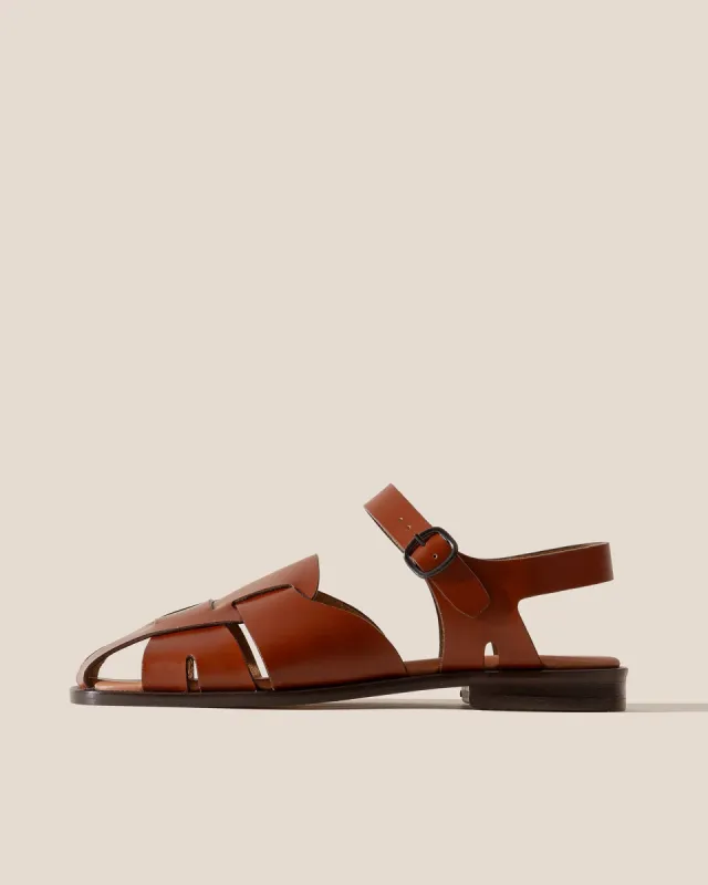PEDRA - Men's Squared Closed-Toe Fisherman Sandal sold by Hereu Studio