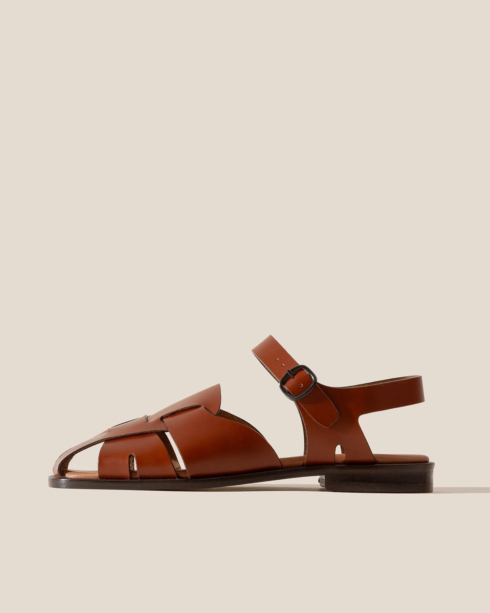 PEDRA - Squared Closed-Toe Fisherman Sandal sold by Hereu Studio