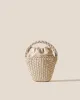 FIOL TOTE LEATHER - Hand-Braided Mini Tote Bag sold by Hereu Studio