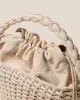 FIOL TOTE LEATHER - Hand-Braided Mini Tote Bag sold by Hereu Studio