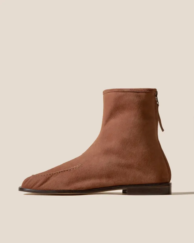 JULIOL BOOT SUEDE - Soft Low-calf Boot sold by Hereu Studio