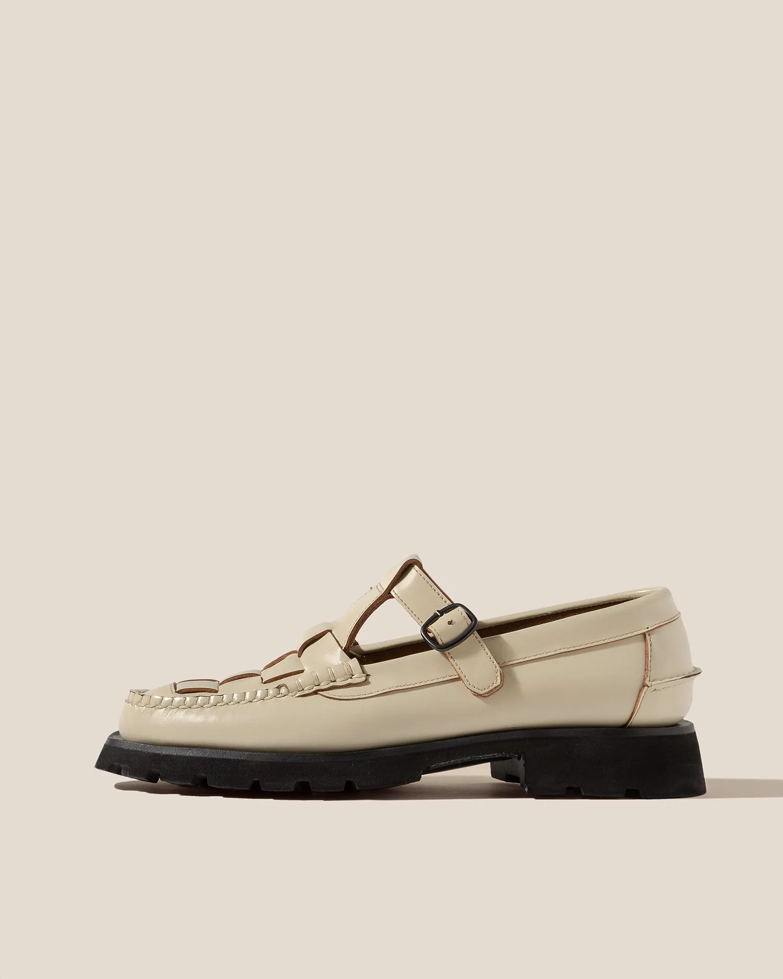 SOLLER SPORT - FOR ALL - Tread Sole T-Bar Loafer sold by Hereu Studio