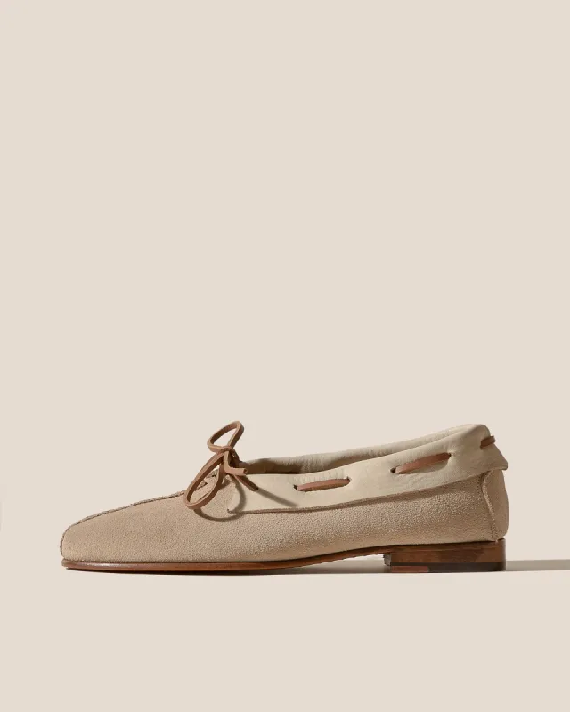 TILLA SUEDE - Deconstructed Suede Babouche sold by Hereu Studio