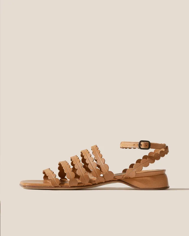 SAVINA - Circle Detail Strappy Sandal sold by Hereu Studio