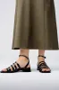 SAVINA - Circle Detail Strappy Sandal sold by Hereu Studio