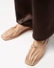PUNTERA SUPPLE SHINY - Pleated-Toe Pump sold by Hereu Studio