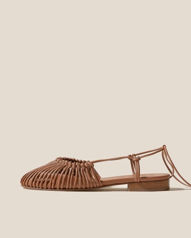 MANTERA - Round-Toe Knotted Sandal sold by Hereu Studio