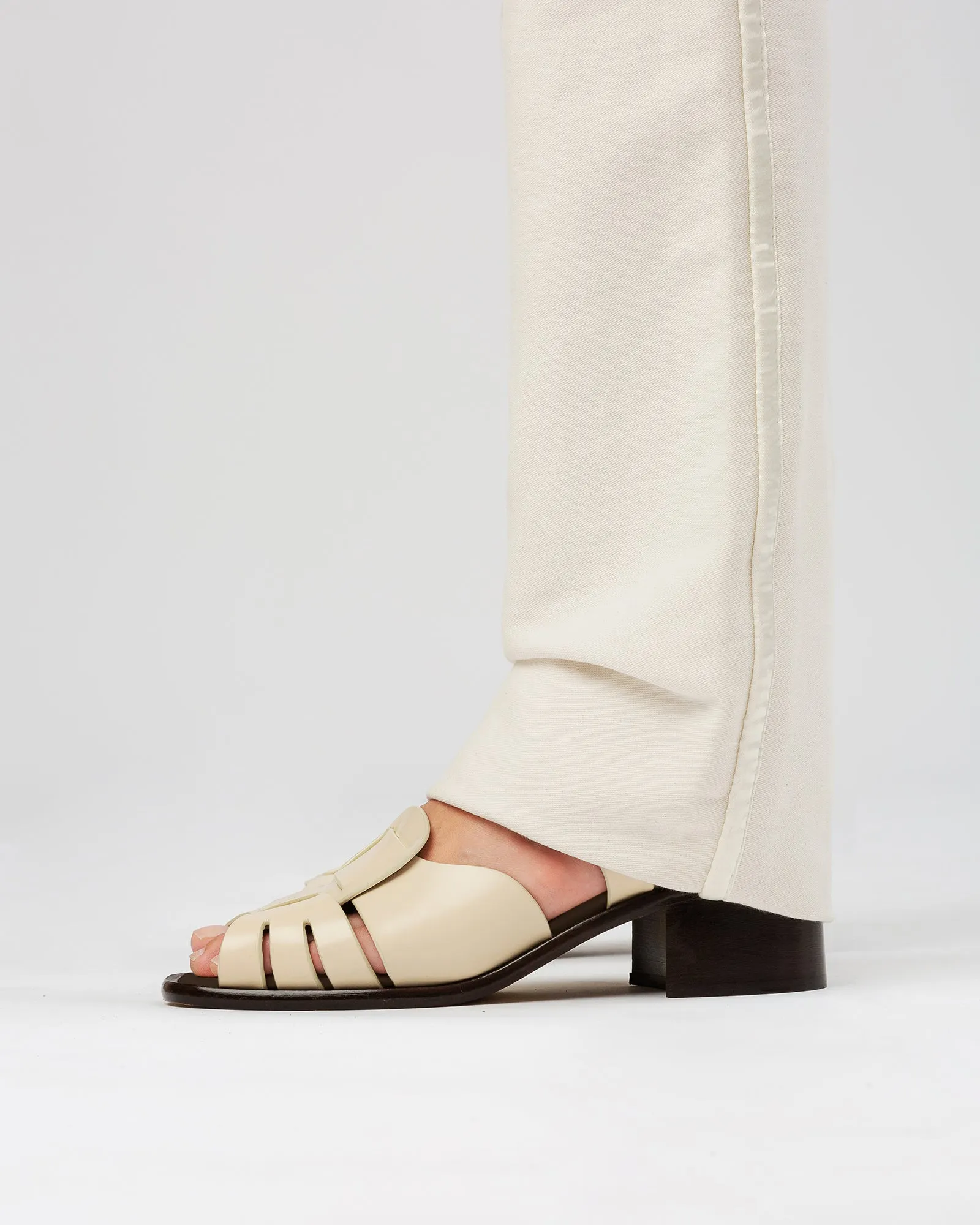 ANCORA SQUARED HEELED - Open-Toe Fisherman Sandal sold by Hereu Studio product image thumbnail 5