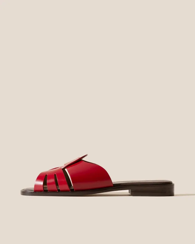 スペイン発♪HEREU☆ BOQUERIA SLIDE - Open-Toe Tasseled Slide BOQUERIA SLIDE - Open-Toe Tasseled Slide – Hereu Studio