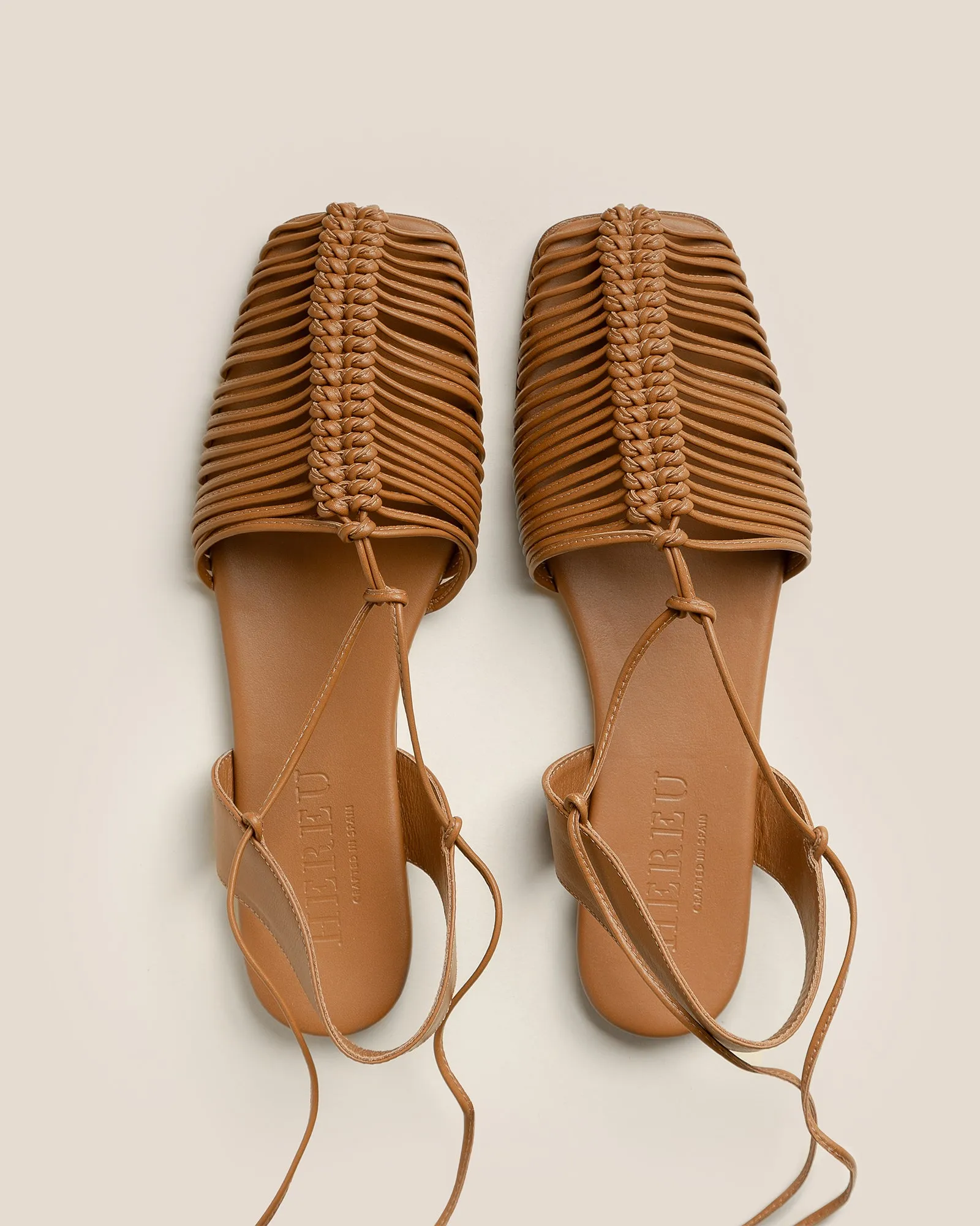 CALMA - Squared-Toe Knotted Sandal sold by Hereu Studio product image thumbnail 2