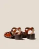 BOQUERIA HEELED - Open-Toe Tasseled Sandal sold by Hereu Studio
