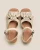 BOQUERIA HEELED - Open-Toe Tasseled Sandal sold by Hereu Studio