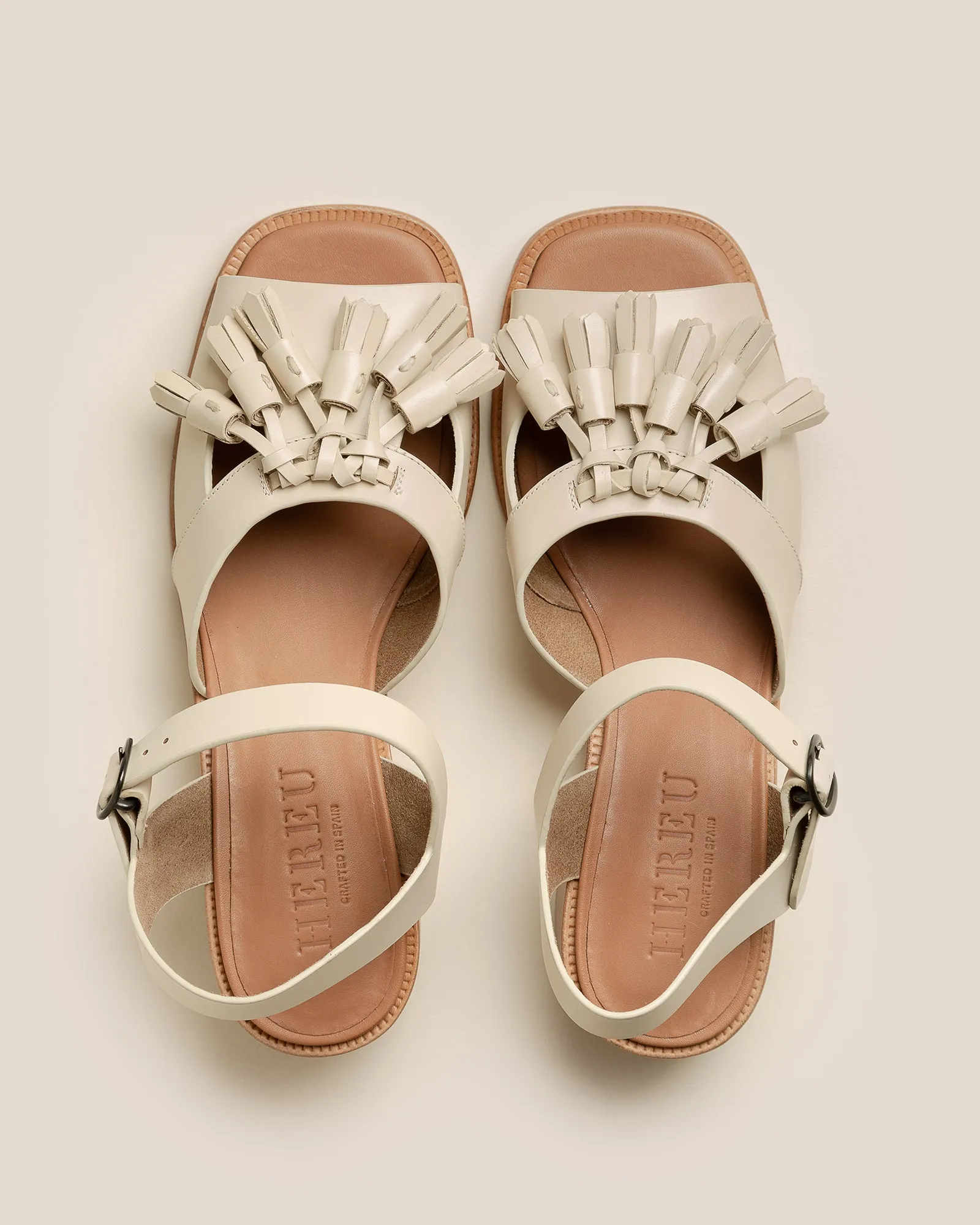 BOQUERIA HEELED - Open-Toe Tasseled Sandal sold by Hereu Studio product image thumbnail 2