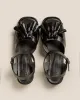 BOQUERIA HEELED - Open-Toe Tasseled Sandal sold by Hereu Studio