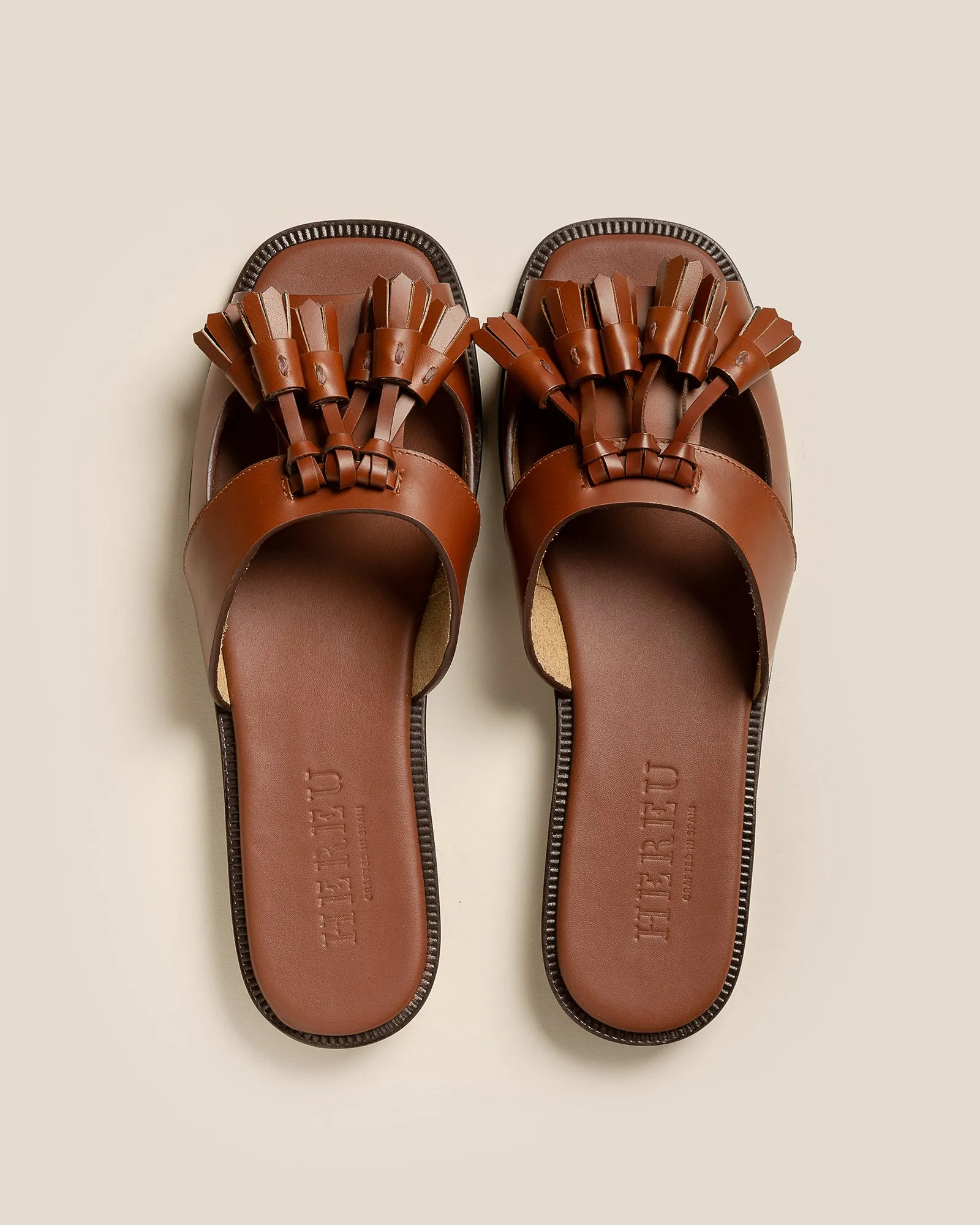 BOQUERIA SLIDE - Open-Toe Tasseled Slide sold by Hereu Studio product image thumbnail 3