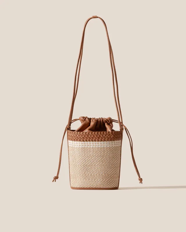 PALAU YUTE - Hand-Braided Mini Bucket Crossbody Bag made by Hereu Studio