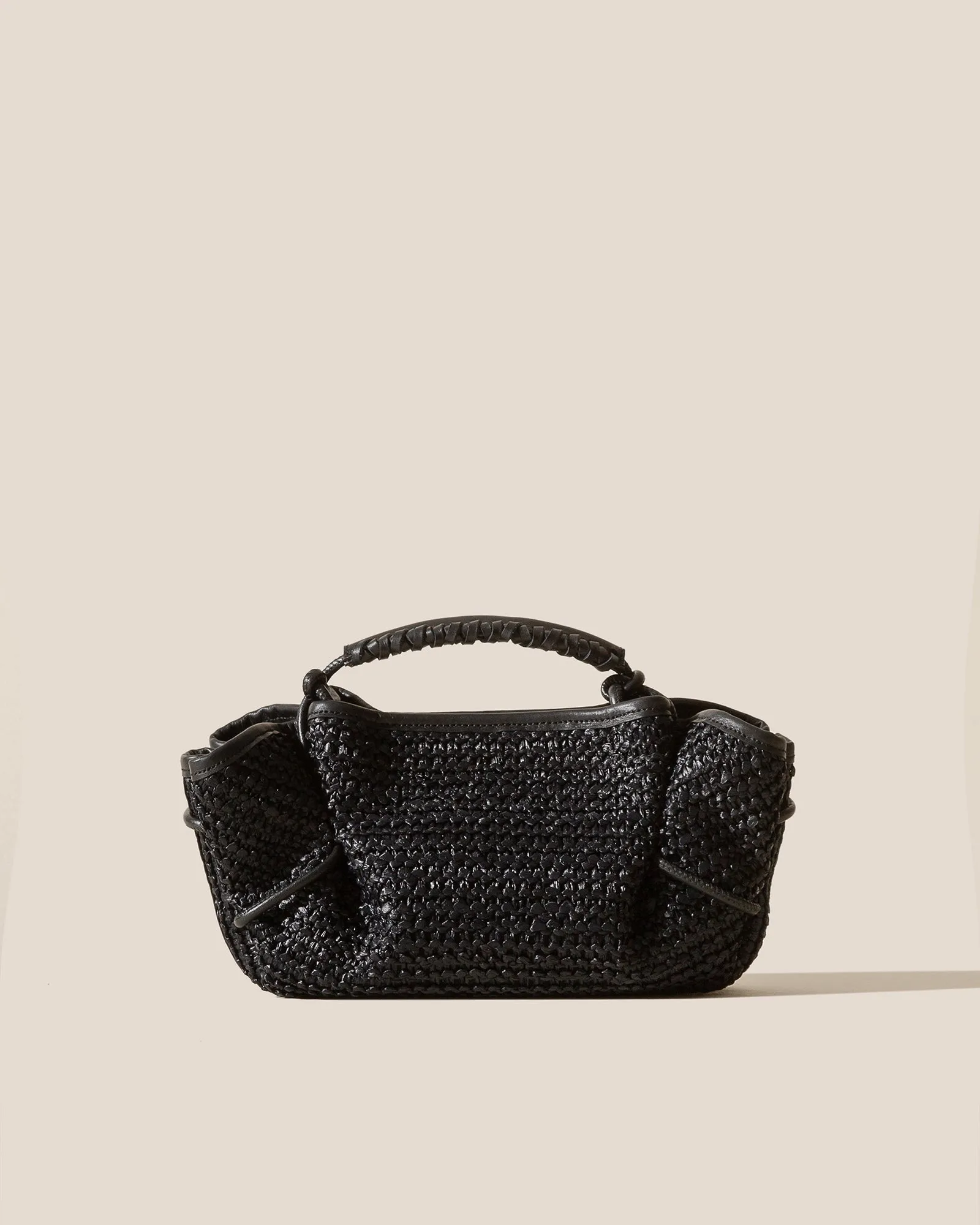 ARTA MINI RAFFIA - Pleated Crossbody Bag sold by Hereu Studio