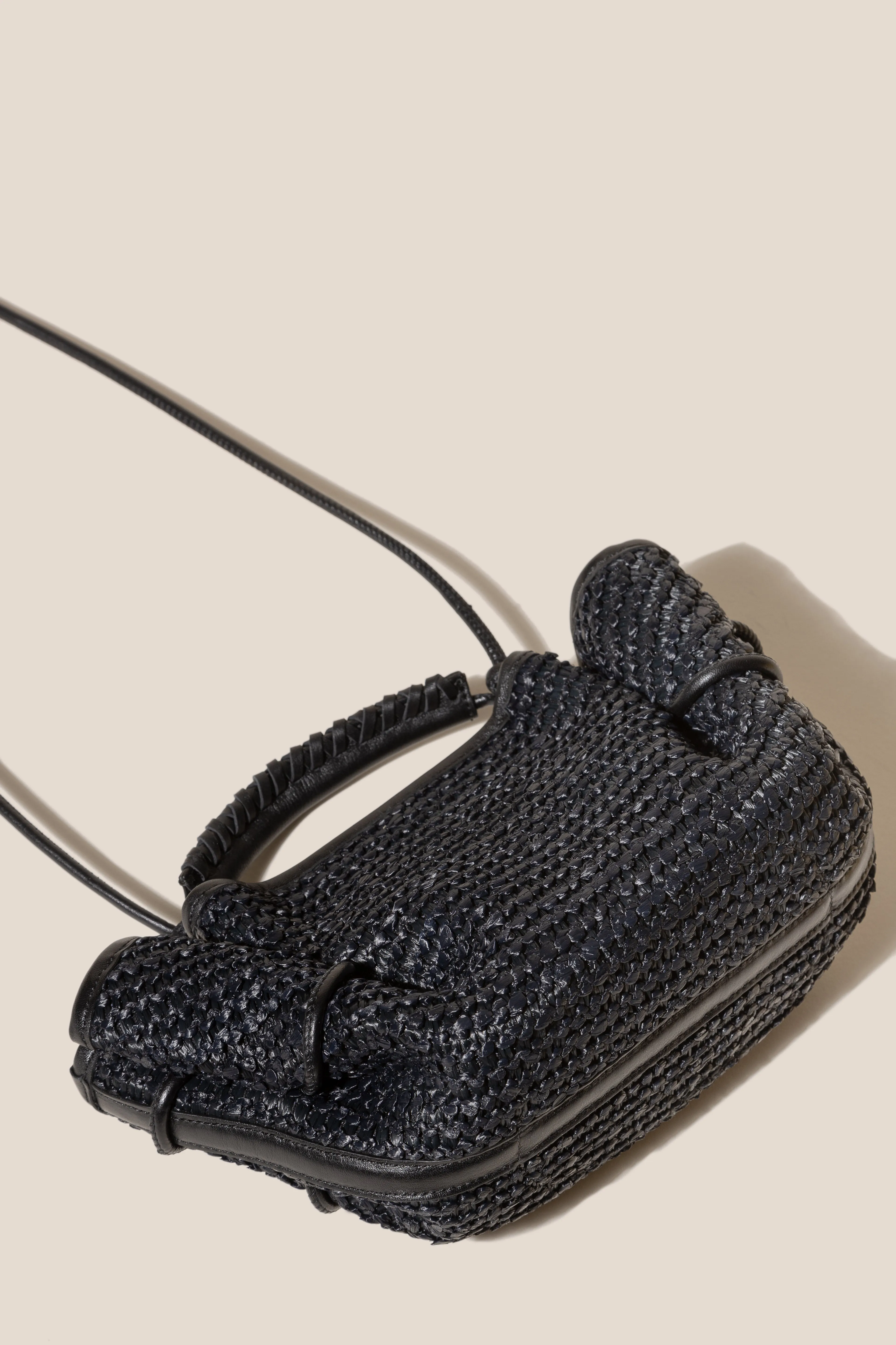 ARTA MINI RAFFIA - Pleated Crossbody Bag sold by Hereu Studio product image thumbnail 4