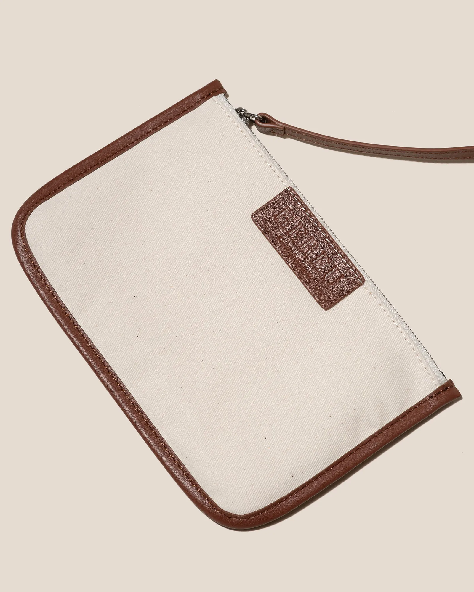 CALELLA STRIPED RAFFIA - Leather-trimmed Tote Bag sold by Hereu Studio product image thumbnail 5