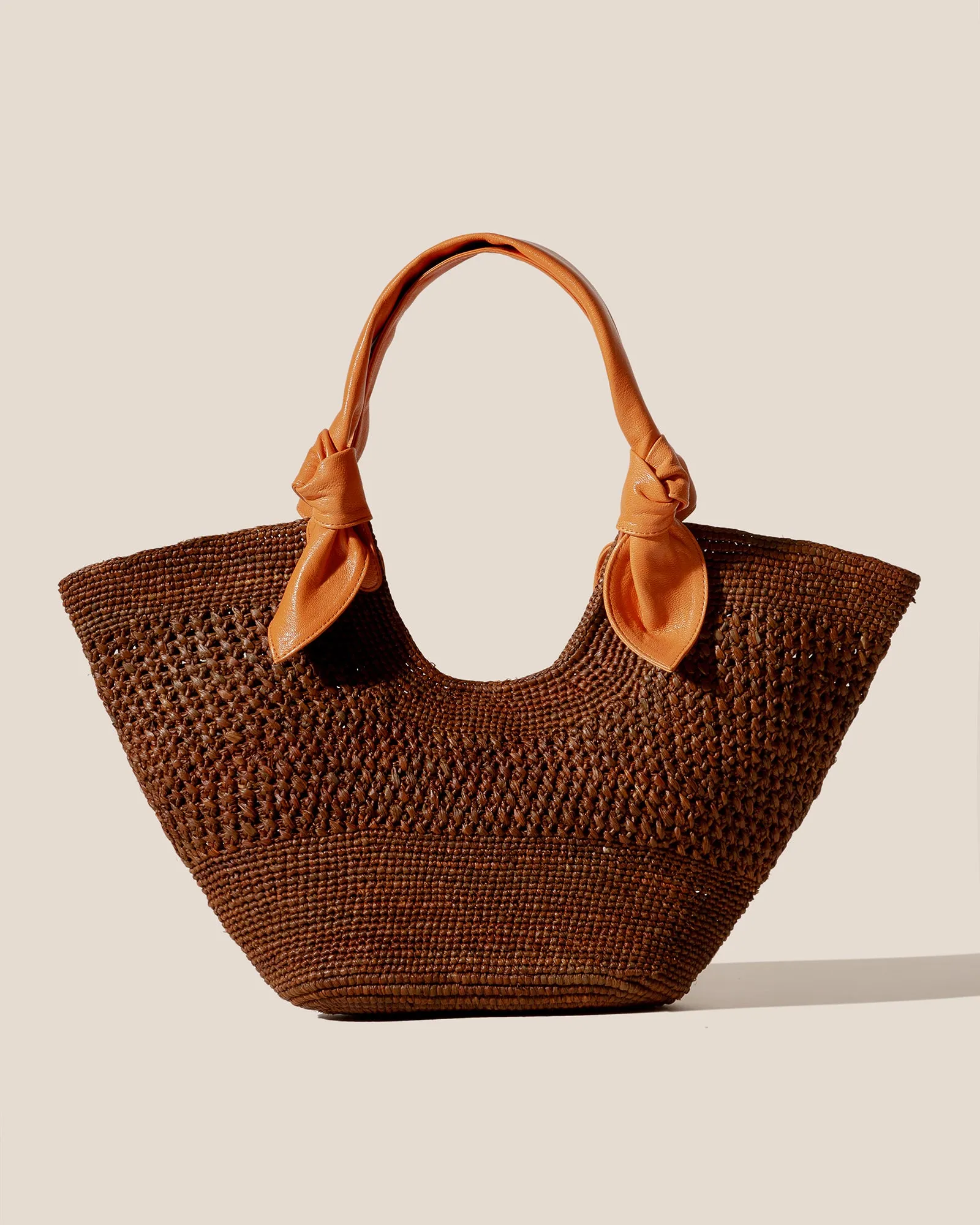 FONOL - Raffia Macrame Basket sold by Hereu Studio