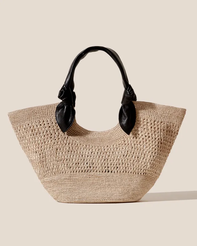 FONOL - Raffia Macrame Basket sold by Hereu Studio