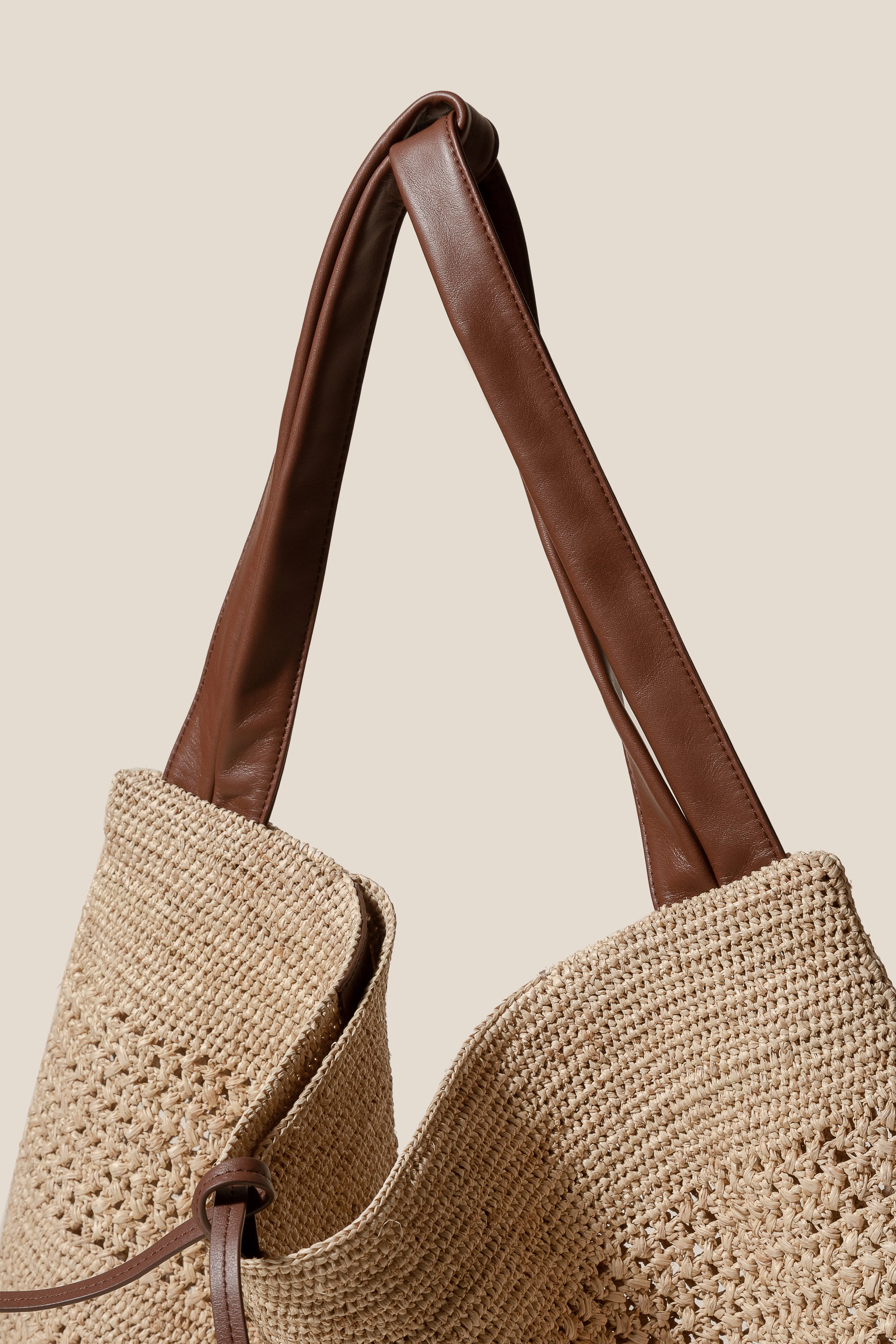CADOR - Slouchy Raffia Macrame Shoulder Bag sold by Hereu Studio product image thumbnail 2