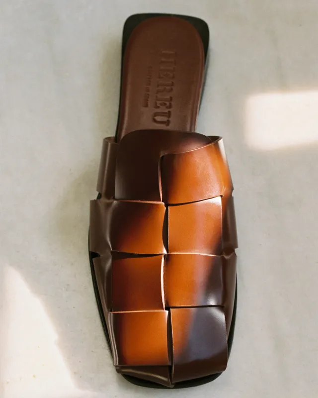 CORAIA - Interwoven Mule sold by Hereu Studio