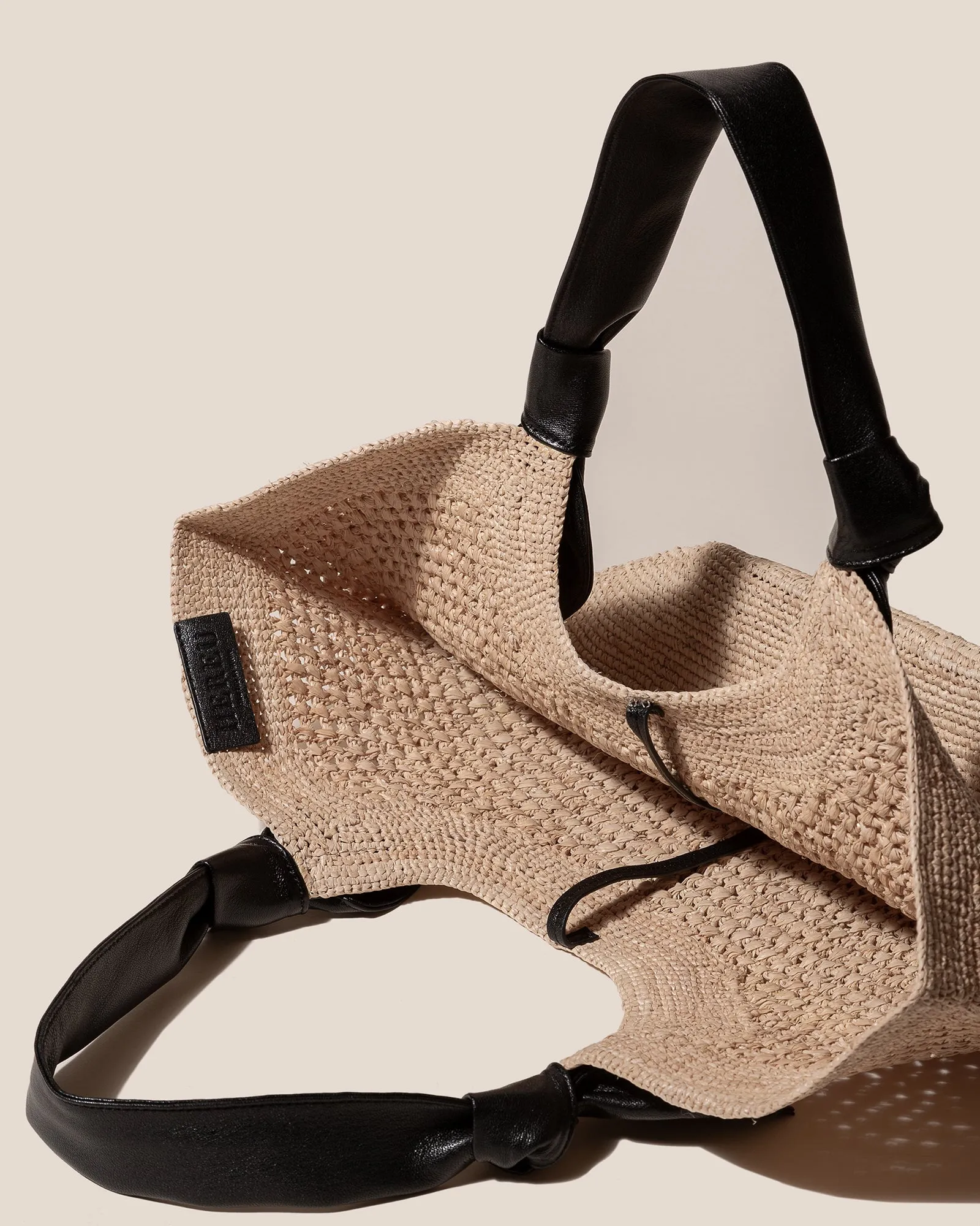 FONOL - Crocheted Raffia Basket sold by Hereu Studio product image thumbnail 3