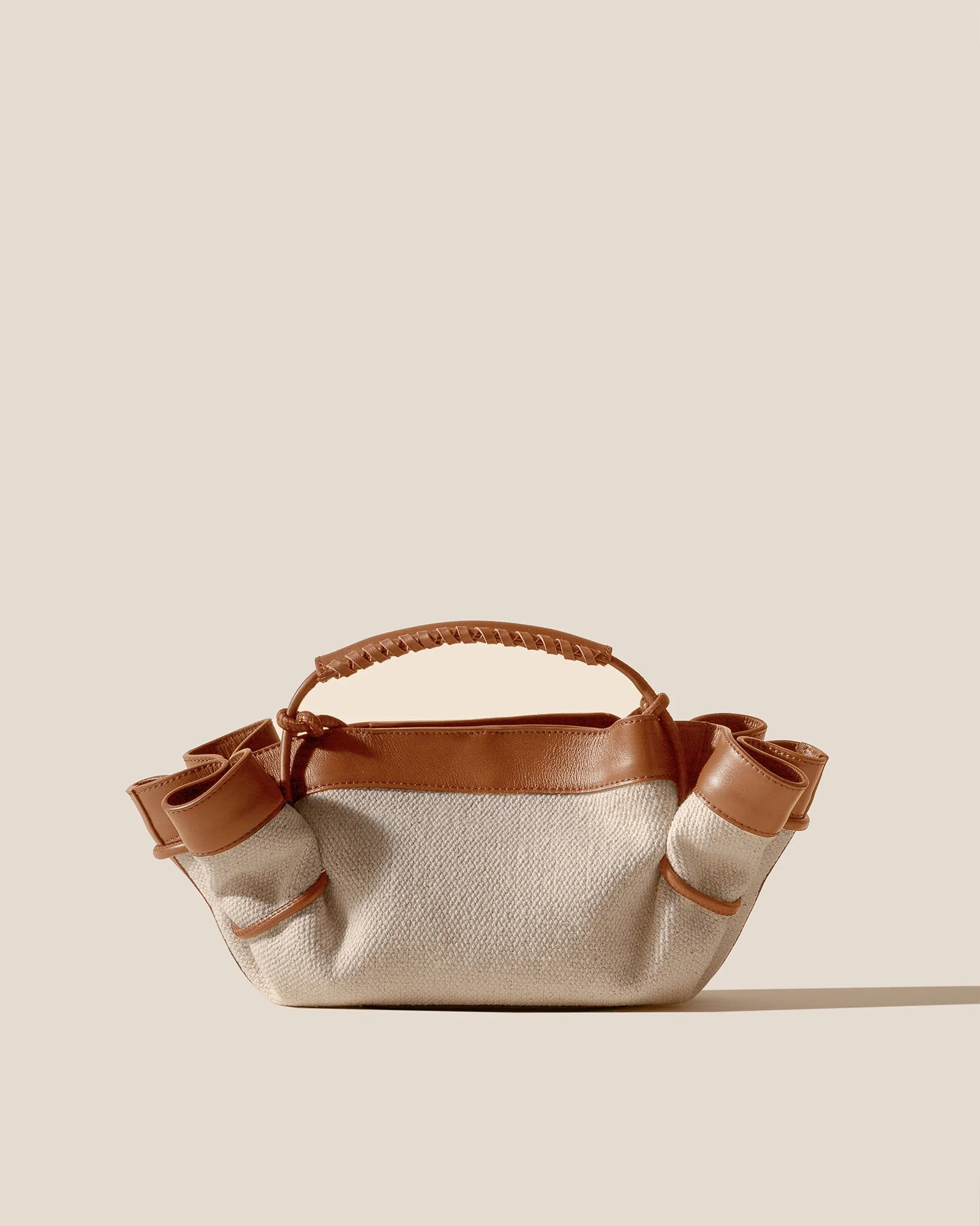 ARTA MINI CANVAS - Pleated Crossbody Bag sold by Hereu Studio