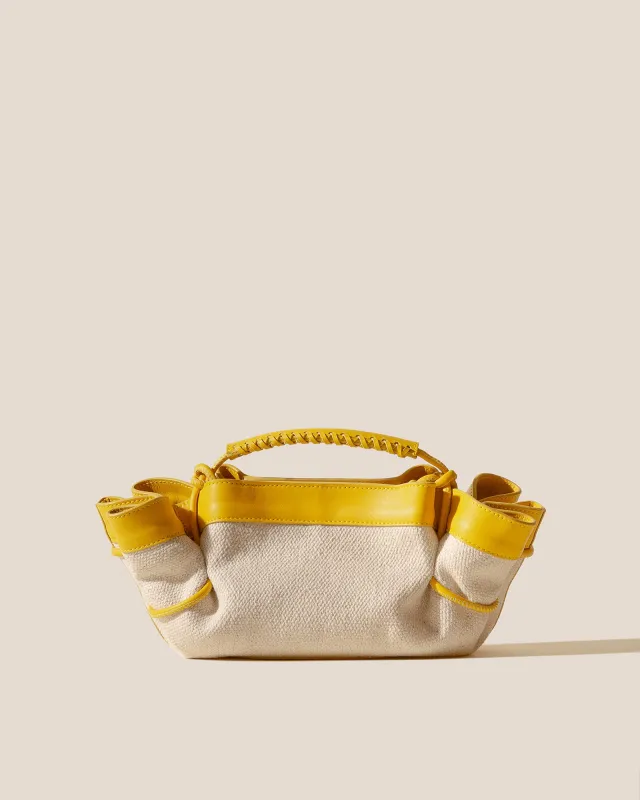 ARTA MINI CANVAS - Pleated Crossbody Bag sold by Hereu Studio