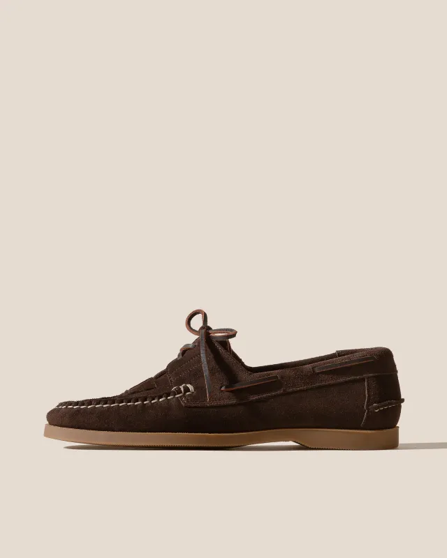 SALER NAUTIC SUEDE - Men's Lace-up Loafer sold by Hereu Studio