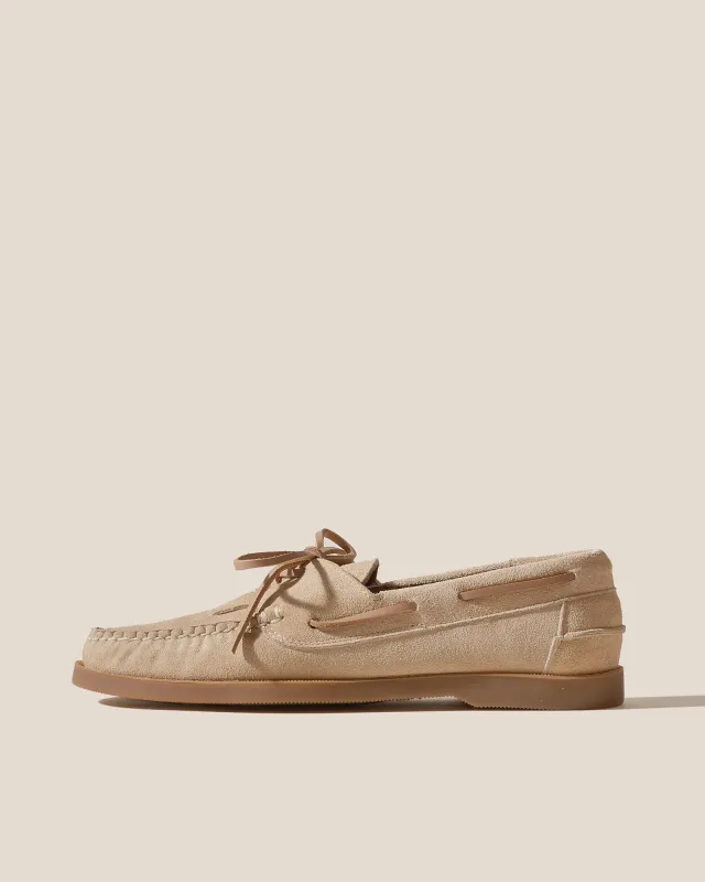 SALER NAUTIC SUEDE - Lace-up Loafer sold by Hereu Studio