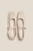 DANSA SUPPLE SHINY - Pleated-Toe Mary Jane Pump sold by Hereu Studio