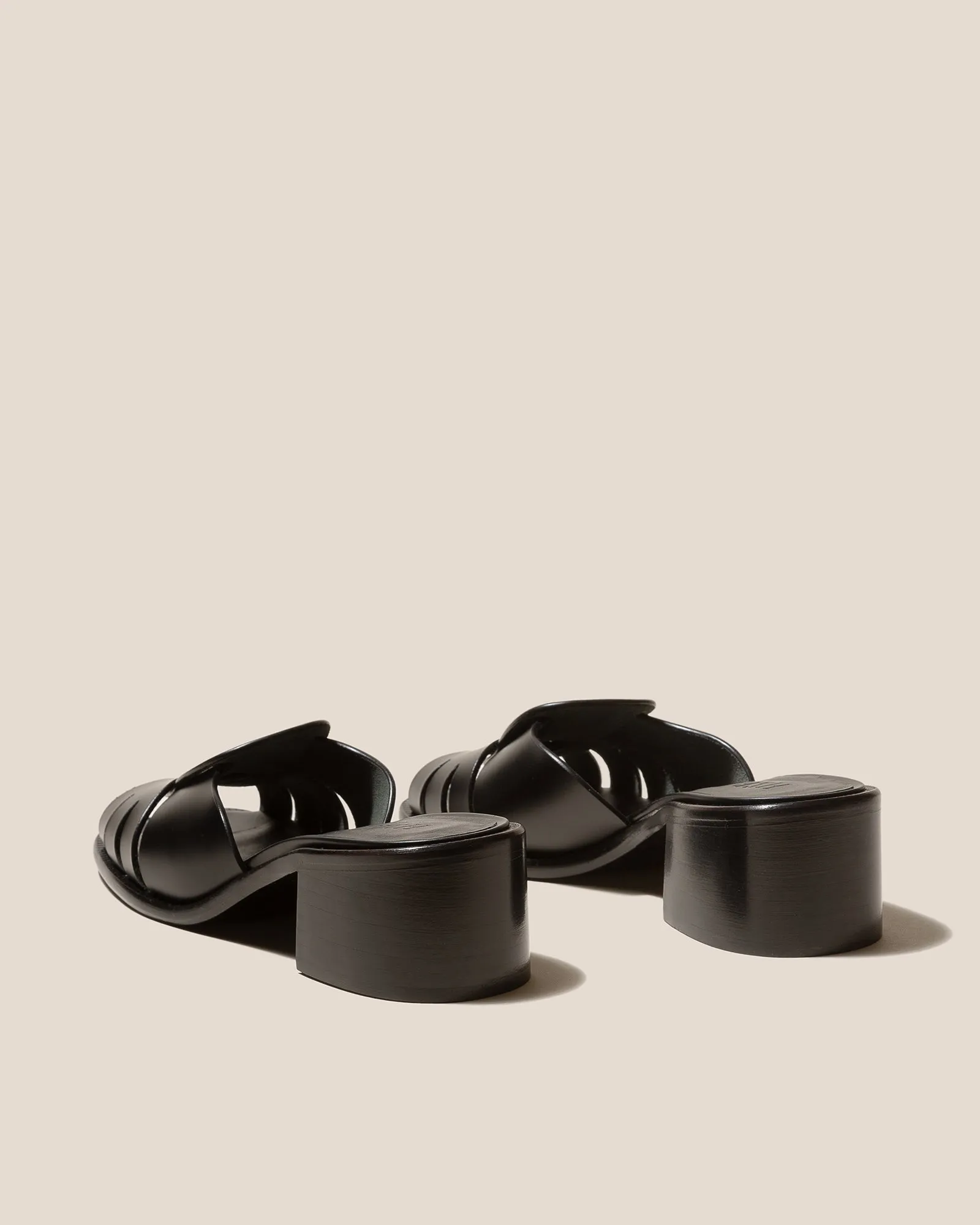 ANCORA SQUARED HEELED SLIDE - Heeled Fisherman Slide sold by Hereu Studio product image thumbnail 3