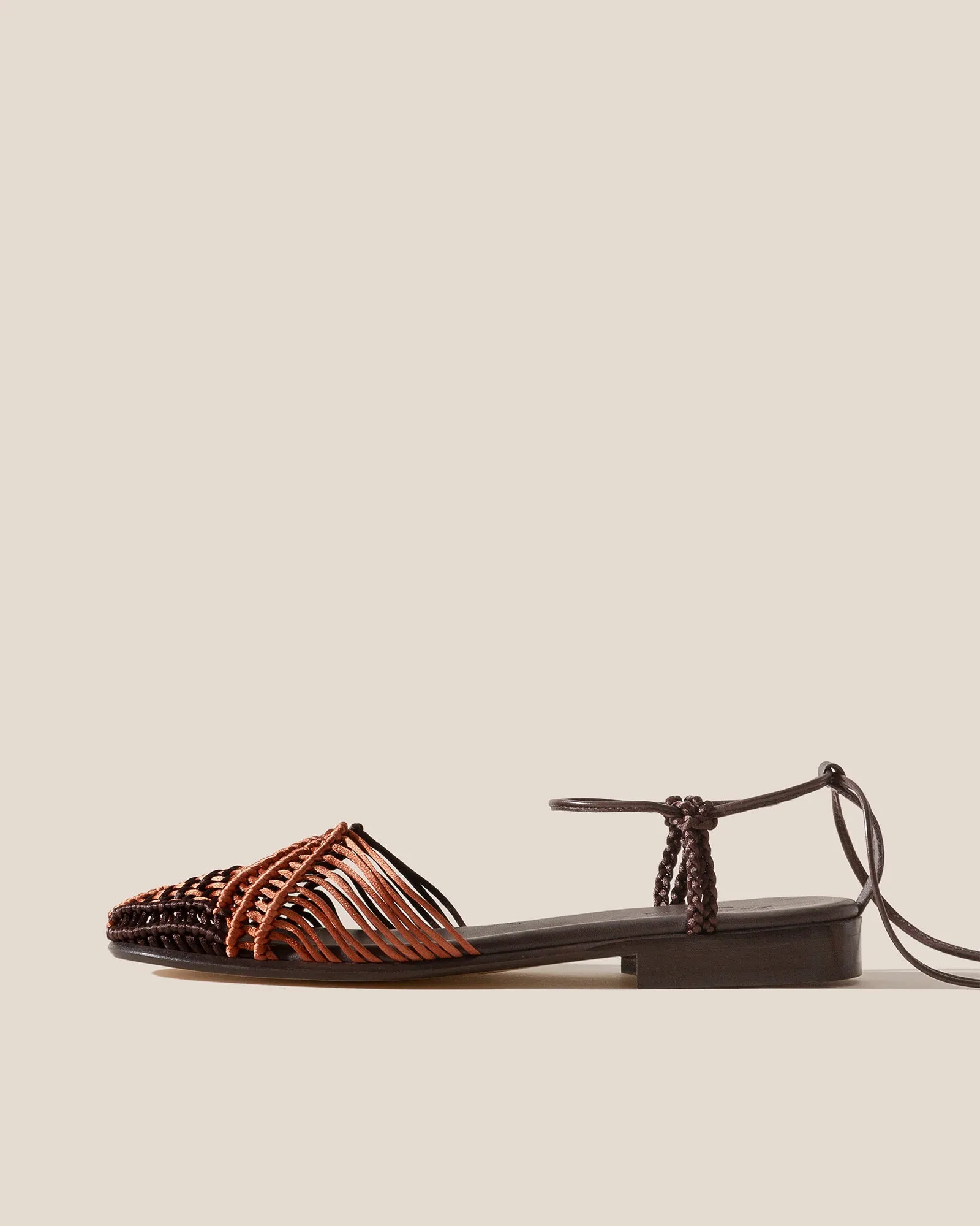 ALIGA - Round-Toe Knotted Sandal sold by Hereu Studio