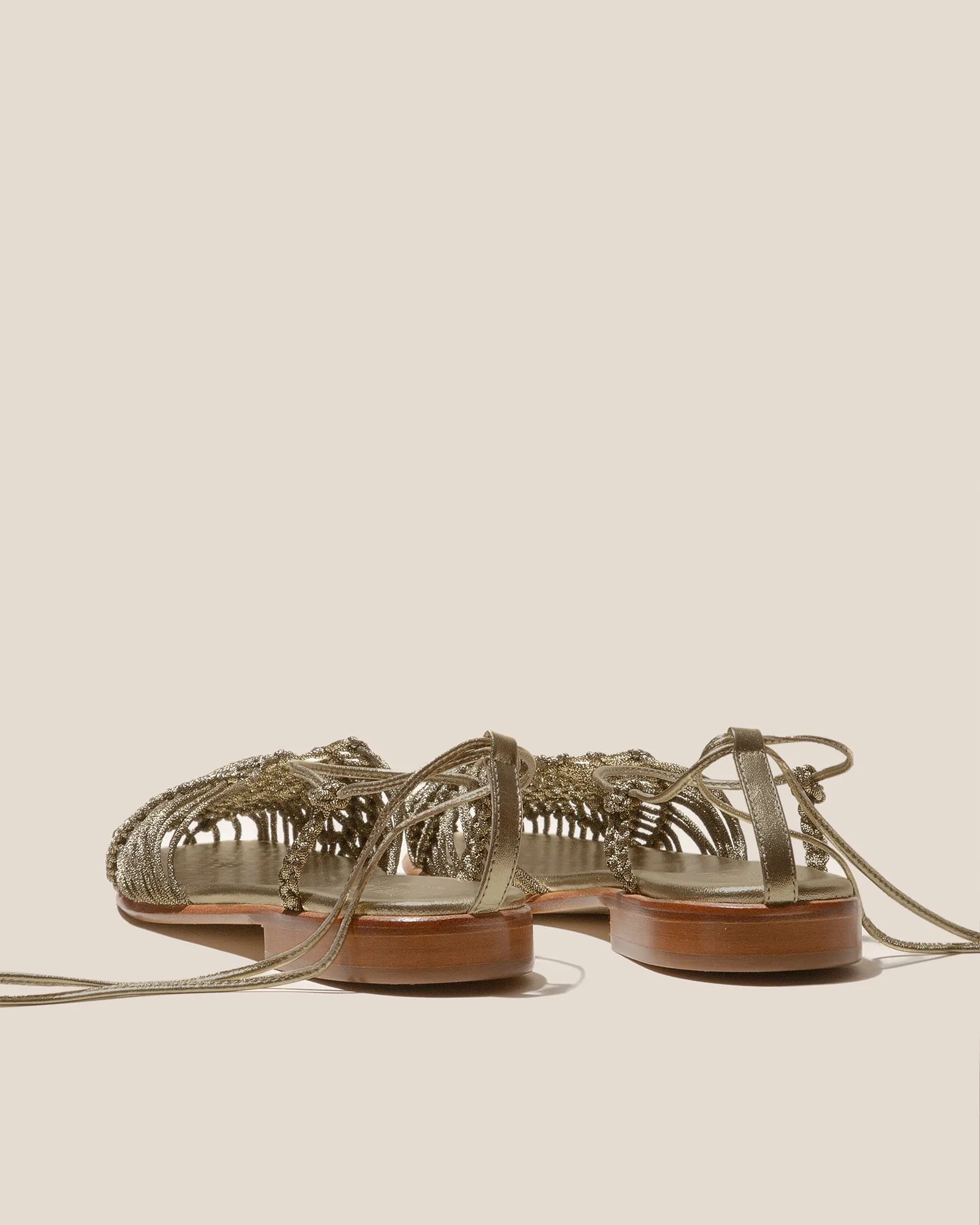 ALIGA METALLIC - Round-Toe Knotted Sandal sold by Hereu Studio product image thumbnail 3