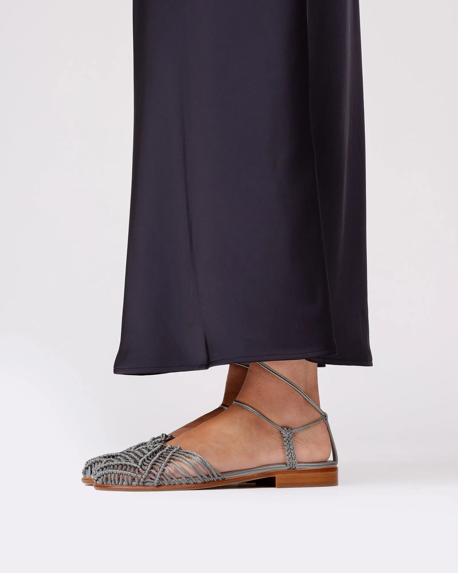 ALIGA METALLIC - Round-Toe Knotted Sandal sold by Hereu Studio product image thumbnail 5