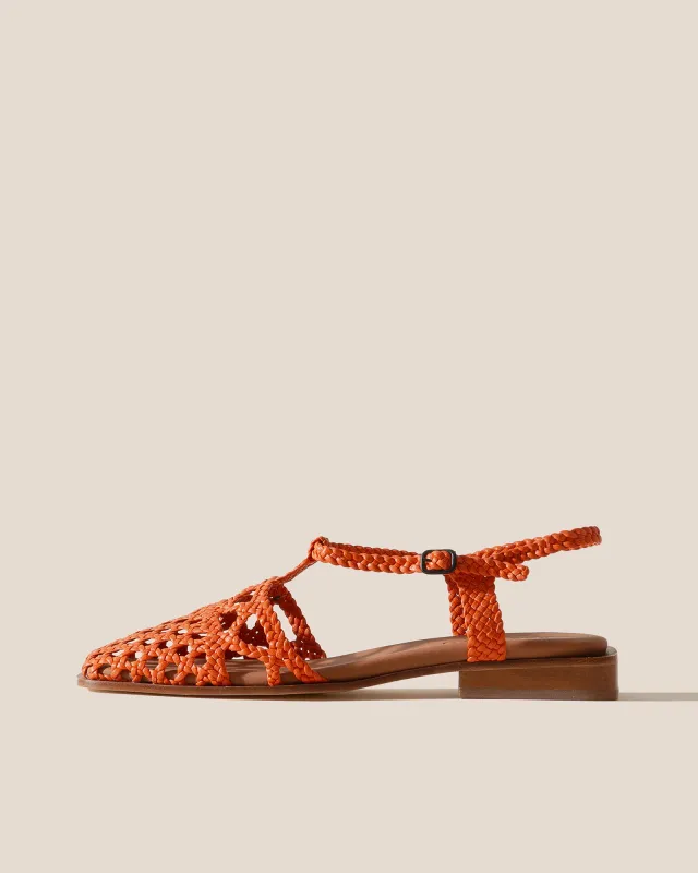 SAVINA - Circle Detail Strappy Sandal | Parallel