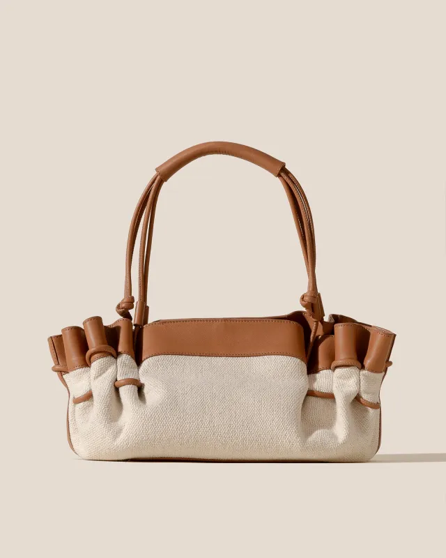 ARTA CANVAS - Pleated Shoulder Bag sold by Hereu Studio