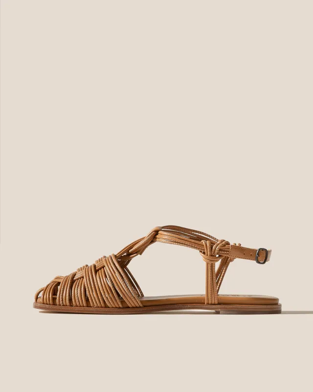 MANTELLA SUPPLE SHINY - Strappy Fisherman Sandal sold by Hereu Studio
