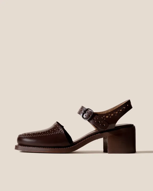 PICADA HEELED - Two Part Loafer Sandal sold by Hereu Studio