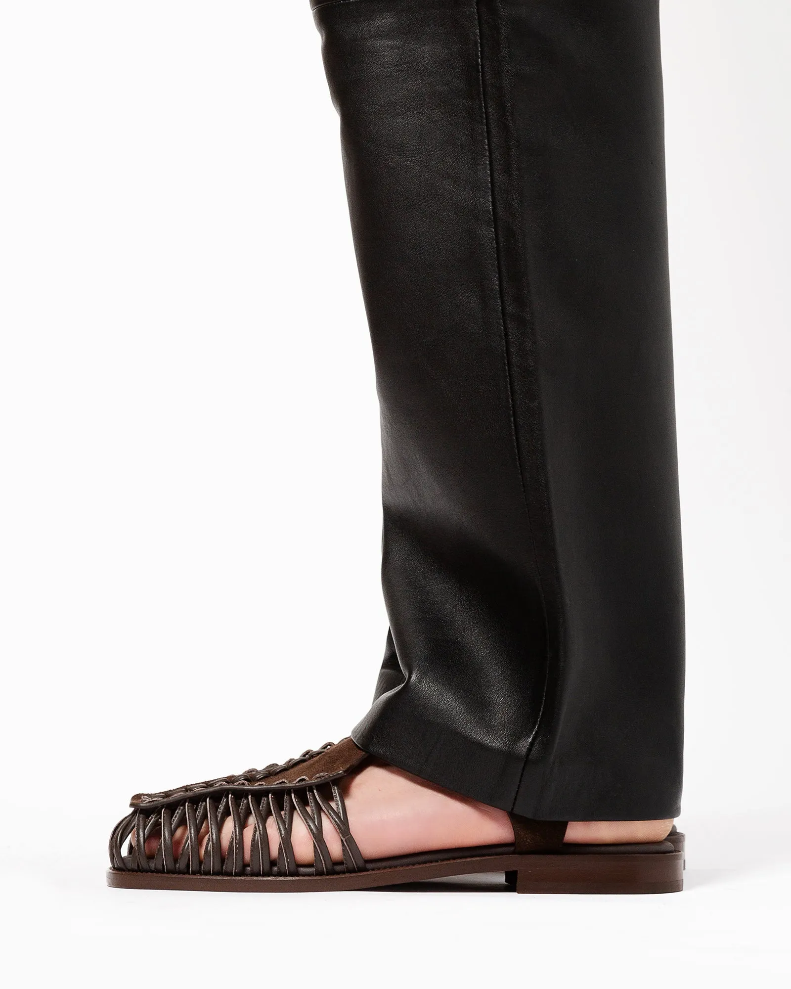 ALARO SUEDE - Men's Square-Toe T-bar Sandal sold by Hereu Studio product image thumbnail 5