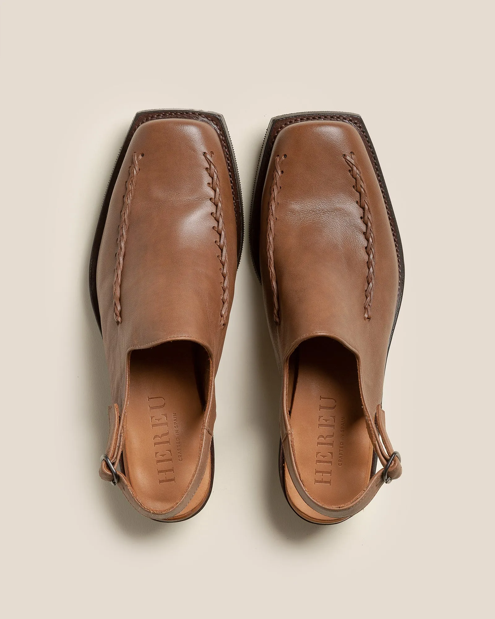 SAURA - Square-Toe Slingback Clog sold by Hereu Studio product image thumbnail 3