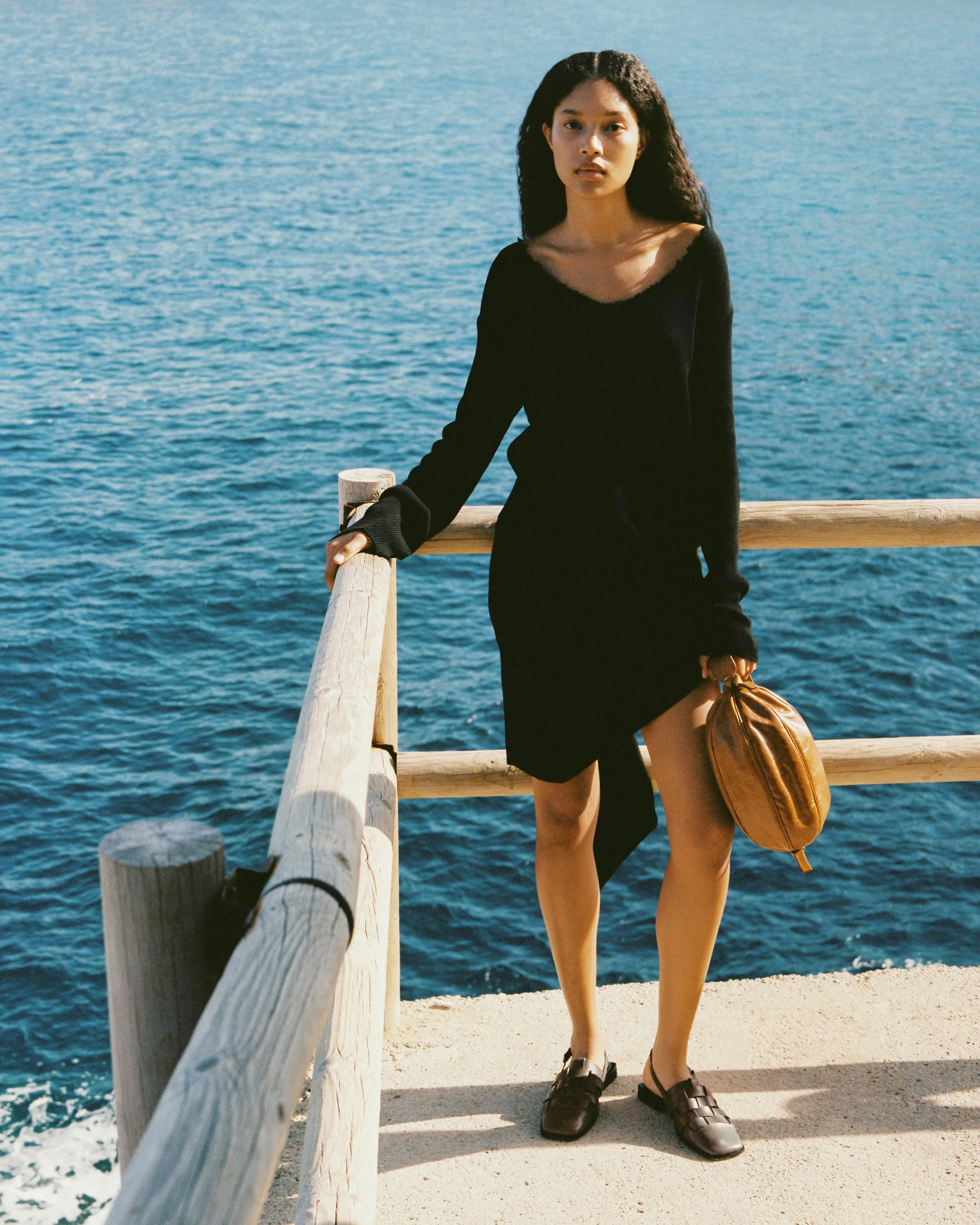 BOYA L DISTRESSED - Ball-Shaped Crossbody Bag sold by Hereu Studio product image thumbnail 2