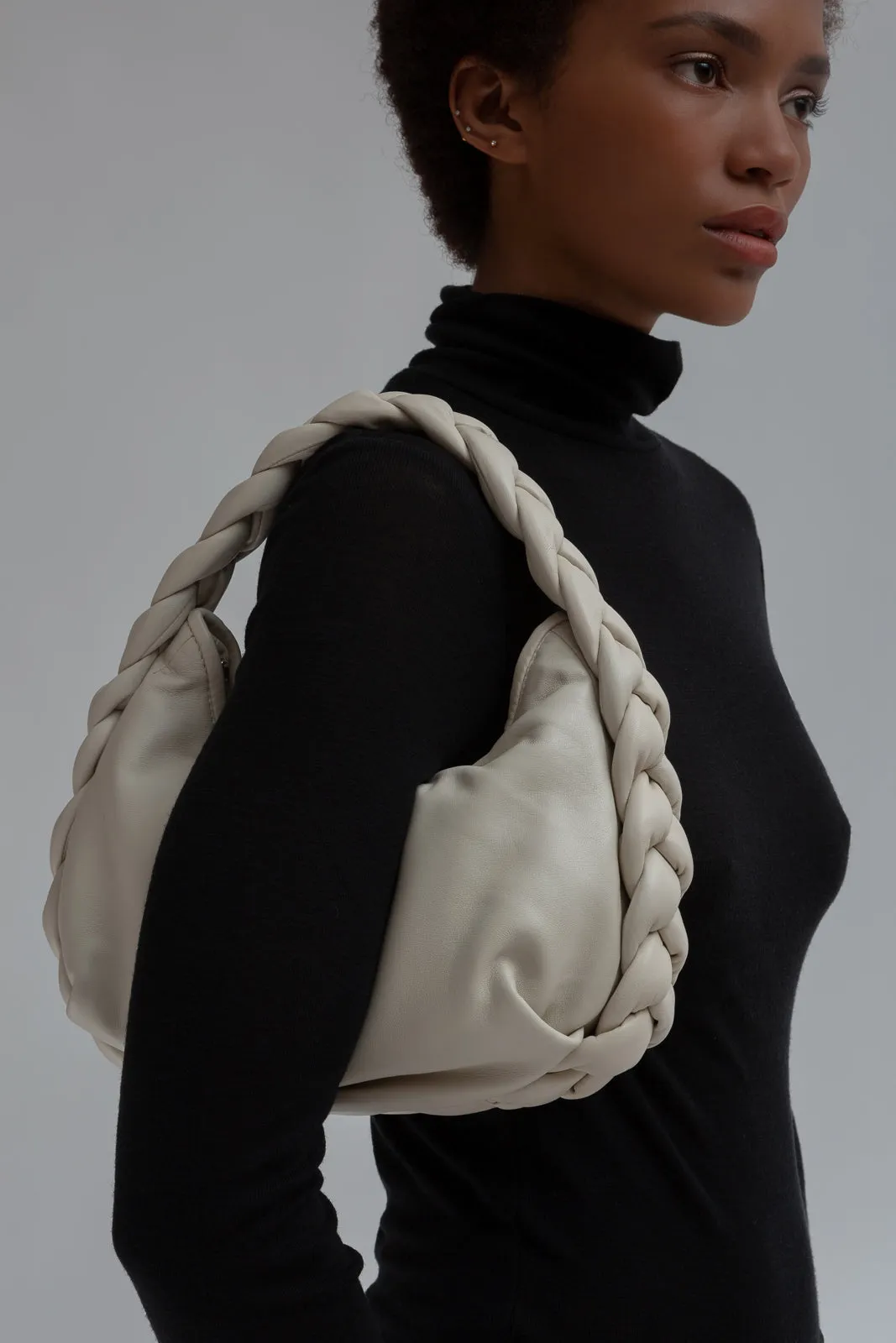 ESPIGA - Plaited Padded-detail Shoulder Bag sold by Hereu Studio product image thumbnail 4