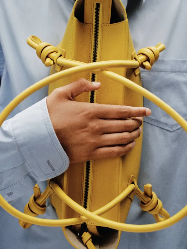 FLECA - Knotted-handle Shoulder Bag sold by Hereu Studio