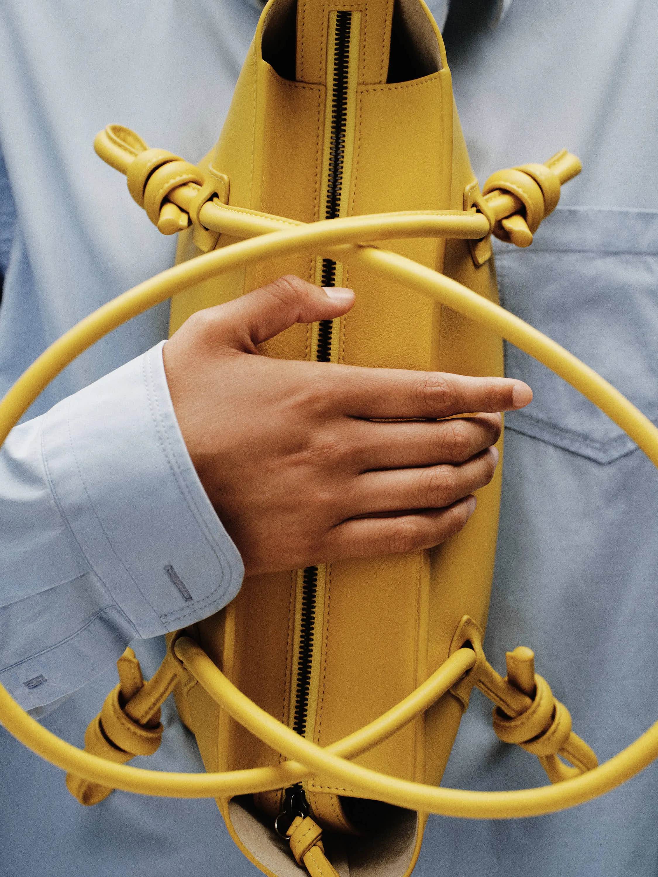 FLECA - Knotted-handle Shoulder Bag sold by Hereu Studio